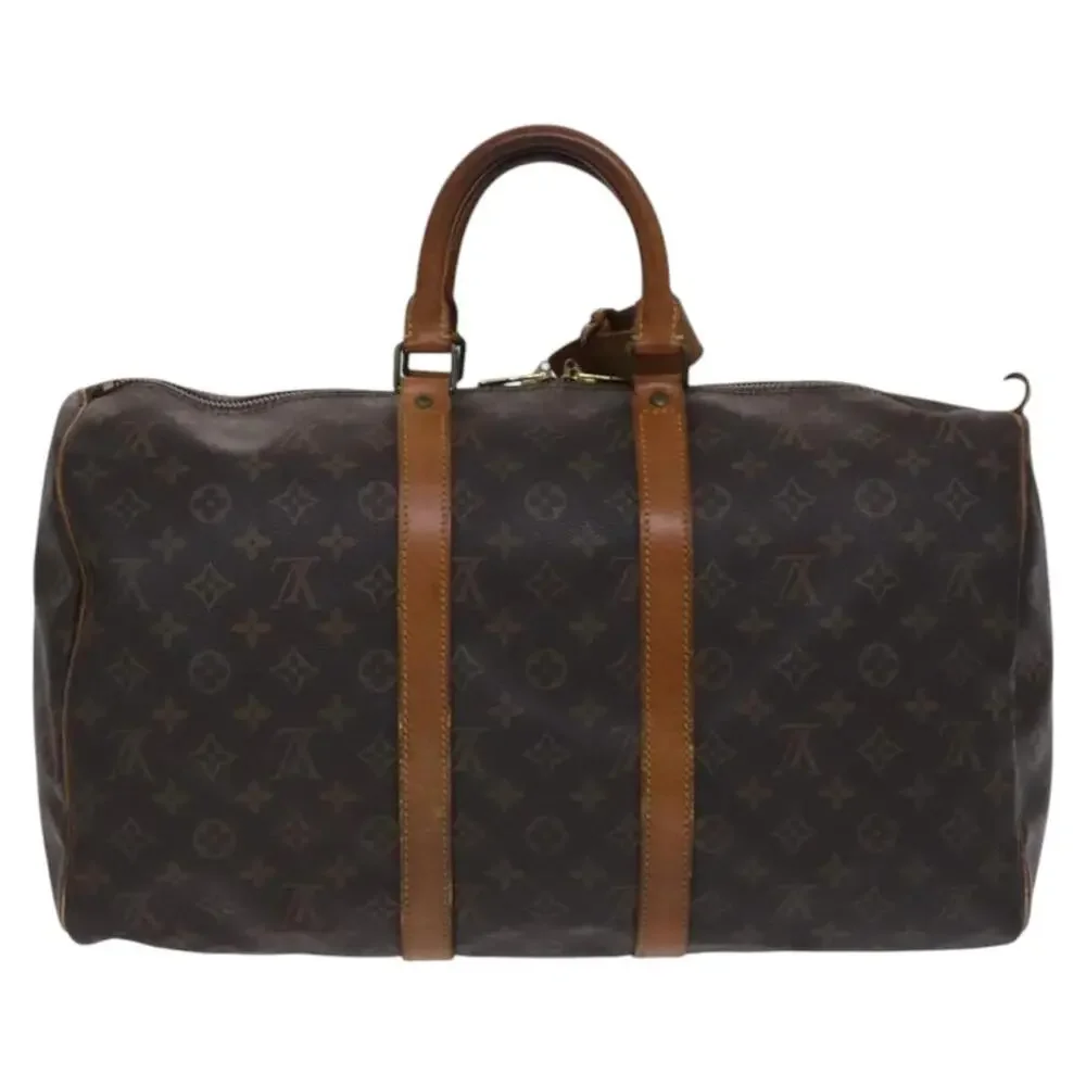 LOUIS VUITTON Monogram Keepall 45 Boston Bag M41428